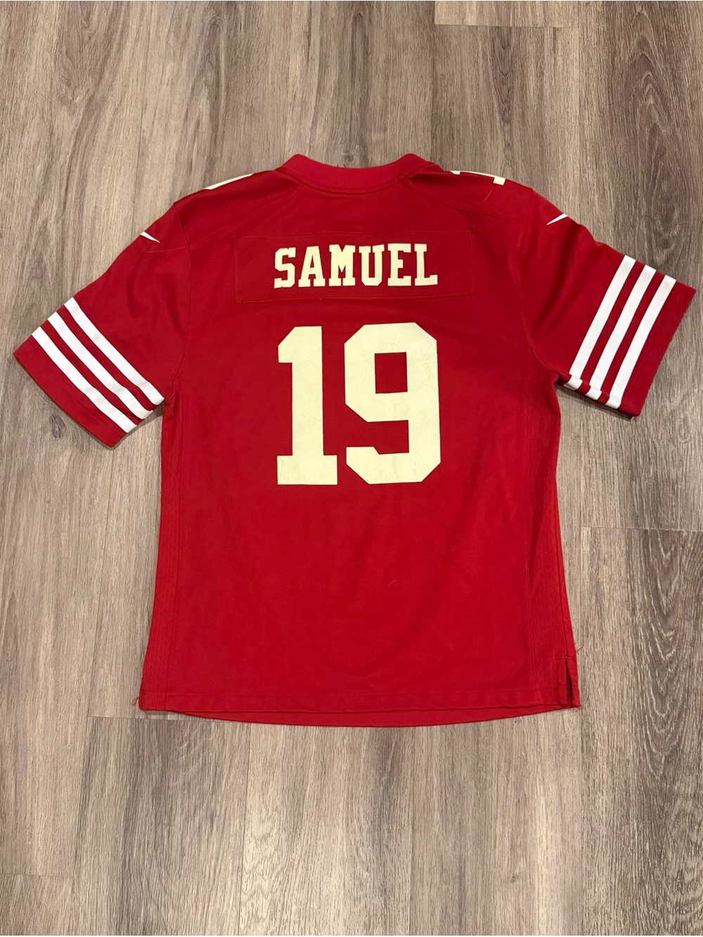 49ers NFL Nike On Field Debo Samuel 19 Large Jersey